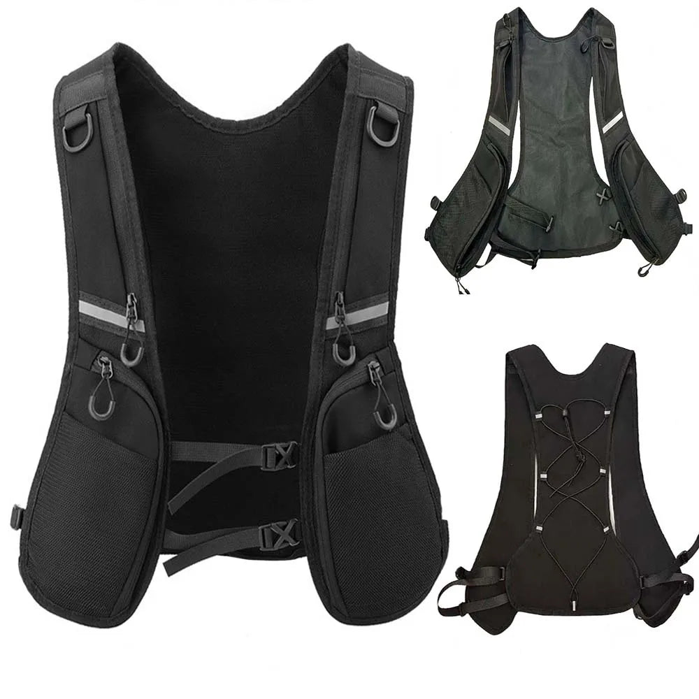 Outdoor Multi-pocket Vest Bag, Sports Chest Bag, Sports Backpack for Men, Outdoor Sports Bag, Sports & Outdoor Clothing Accessor