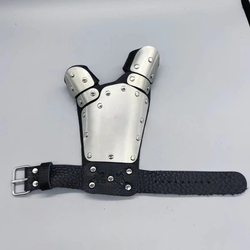 Outdoor Sports Fishing Professional Hand Care Fishing Wristband Steel Plate Gloves Special Protective Tools Camping Equipment