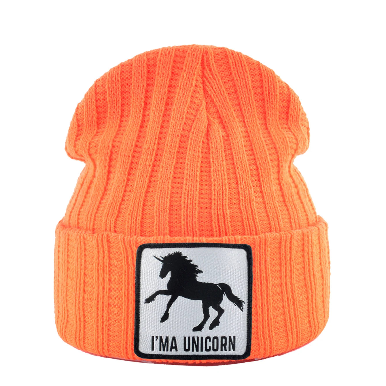 Knitted Skullies Beanie With Animals Patch Men Women Outdoor Casual Sport Hats Autumn Winter Solid Color Hip Hop Beanies