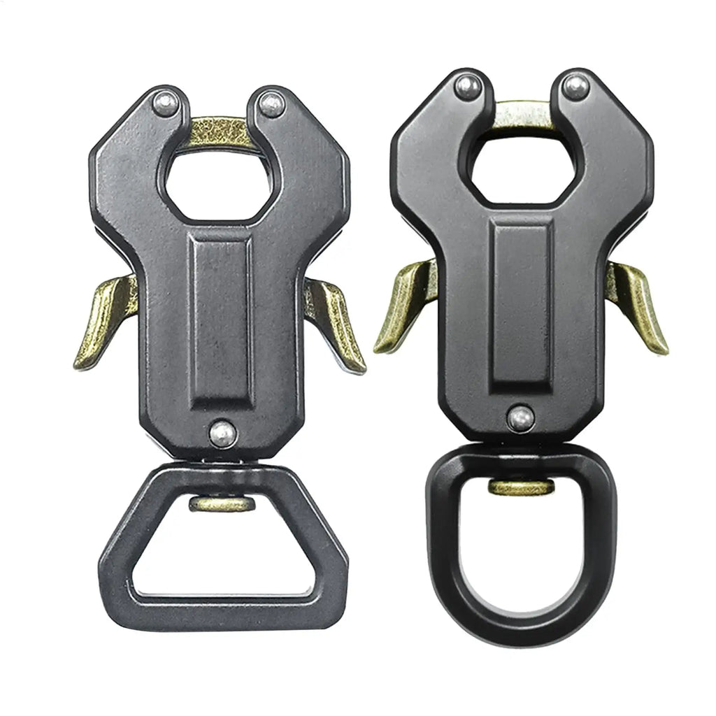 Dog Leash Clasp Zinc Alloy Dog Leash Locking Clips Pet Puppy Outdoor Collar Accessory Puppy Quick Release Chain Locking Buckles