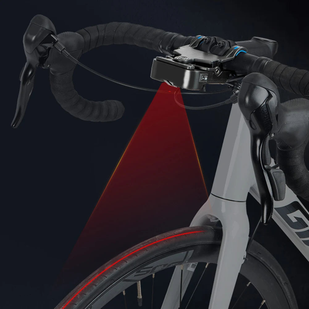 Bycicle Laser Calibrator Precise Calibrator Bike Tool Measurement Tool Aligning Indicator USB Charging Professional Bike Tools