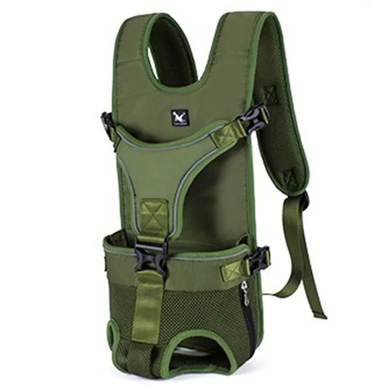 Travel Dog Backpacks Shoulder Bag Large Cute Luxury Dog Backpacks Carriying Hiking Transport Buckle Type Chest Bags Puppy Pets