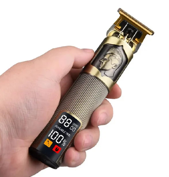 Professional Carving Hair Clipper For Men T9 Electric Hair Cutting Machine Barber Rechargeable Provide Comfortable Shave Clipper