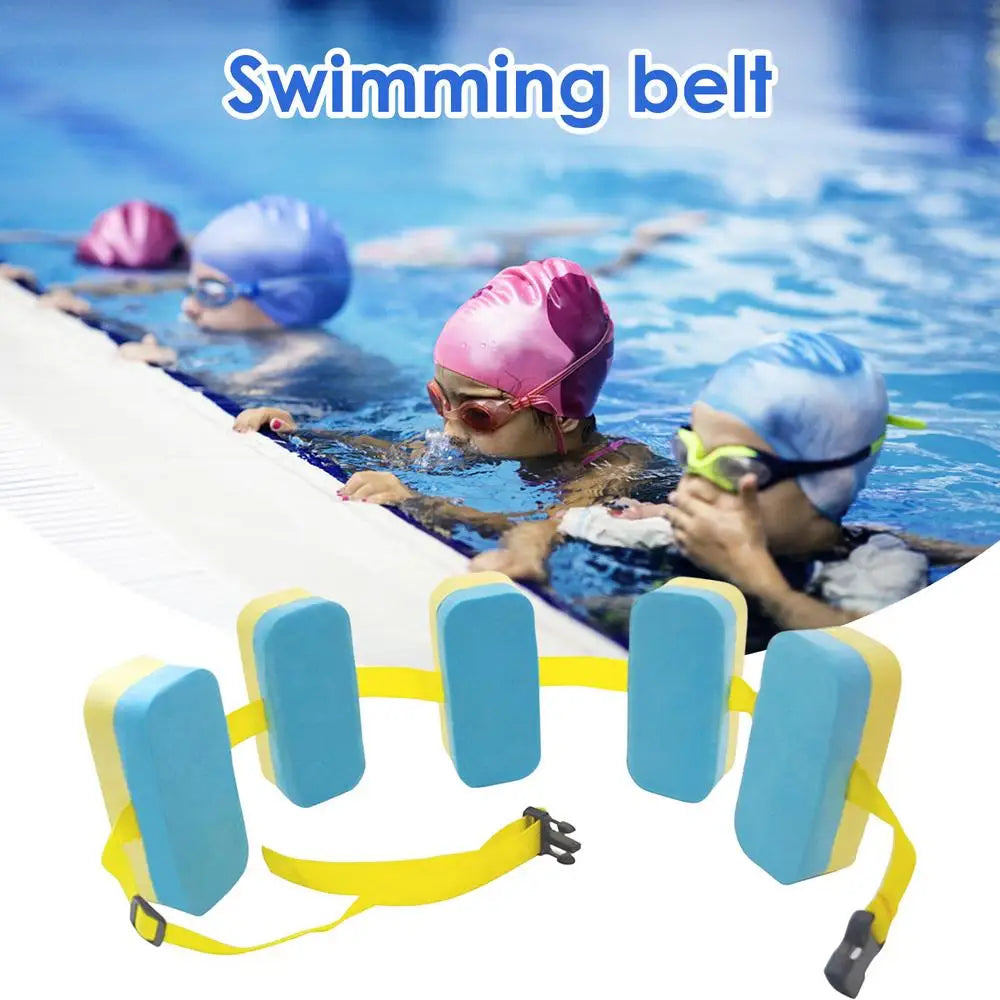 Swimming Exercise Equipment Belt Back Floating Foam Board Float Belt Waistband Adjustable EVA Board Adult Children Swim Training