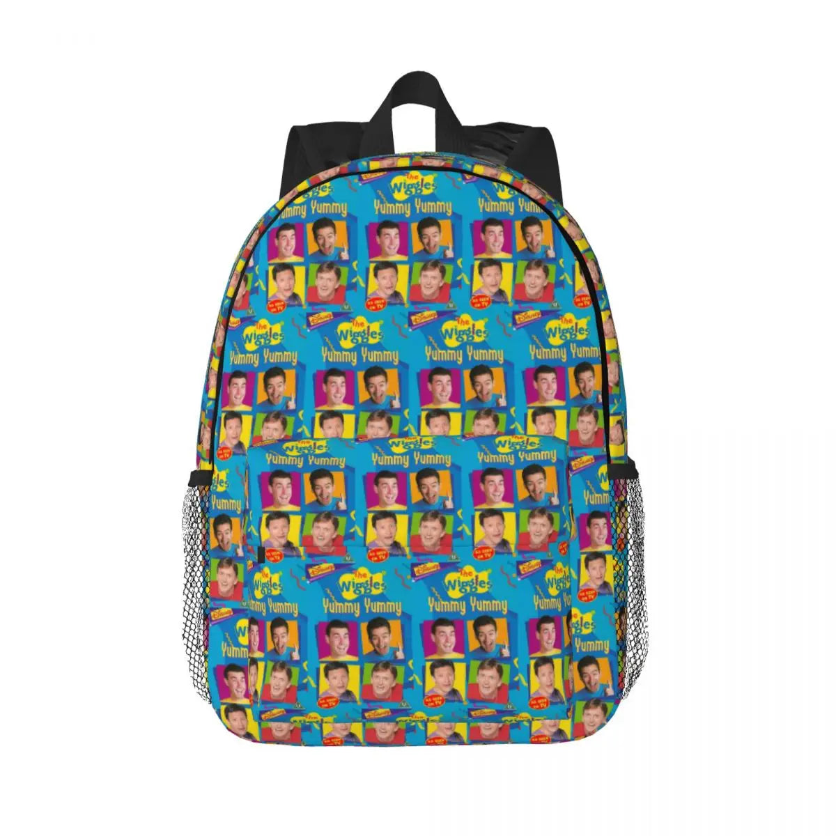 The Wiggles Tv Show Music Band Backpack Student Boys Girls BookBag Children School Bag Computer Shoulder Bags for Men Women