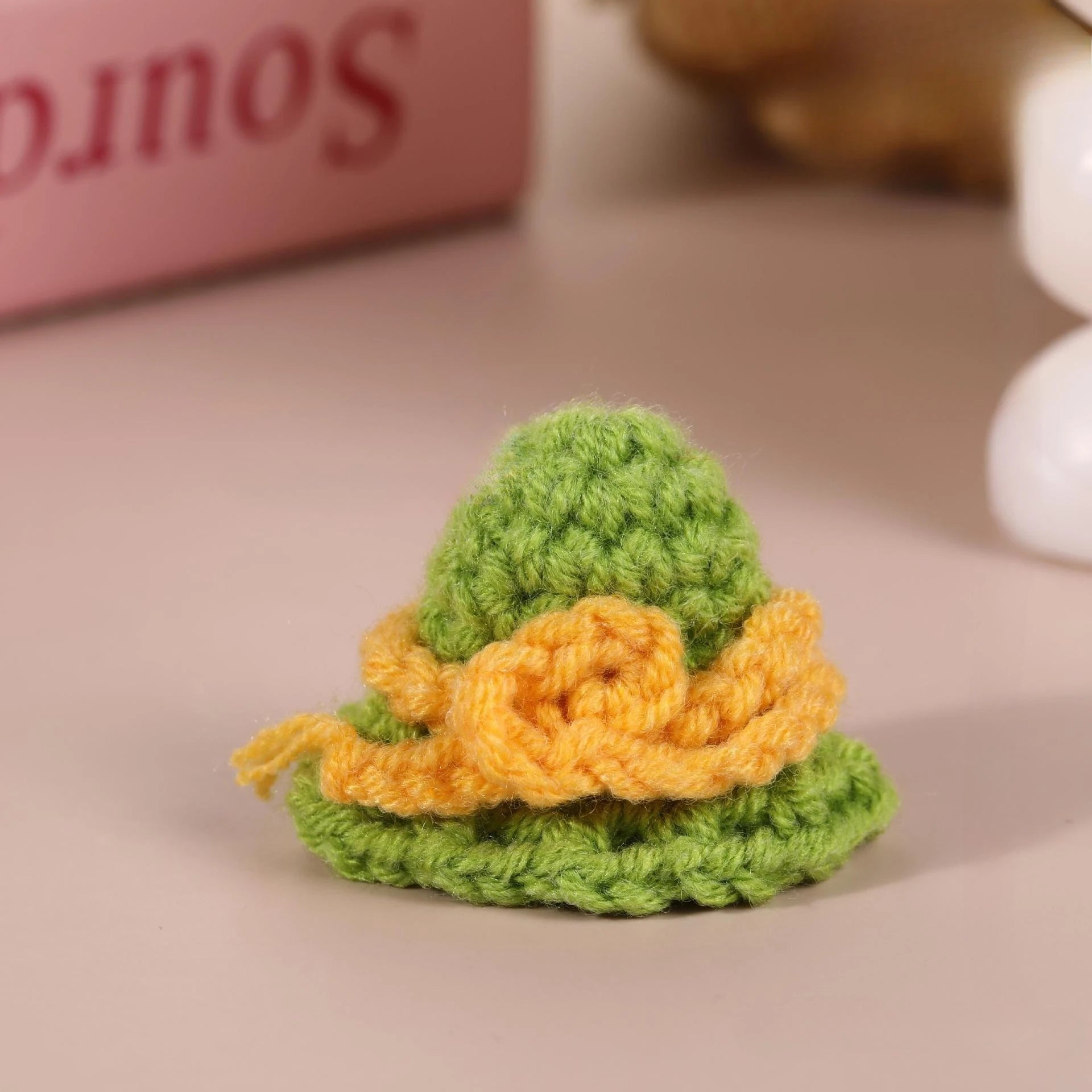 Knitted Hat Is Practical and Versatile Suitable for Labubu Pulling Cloth Doll Headset Creative Doll Doll Wearing Rope Hat