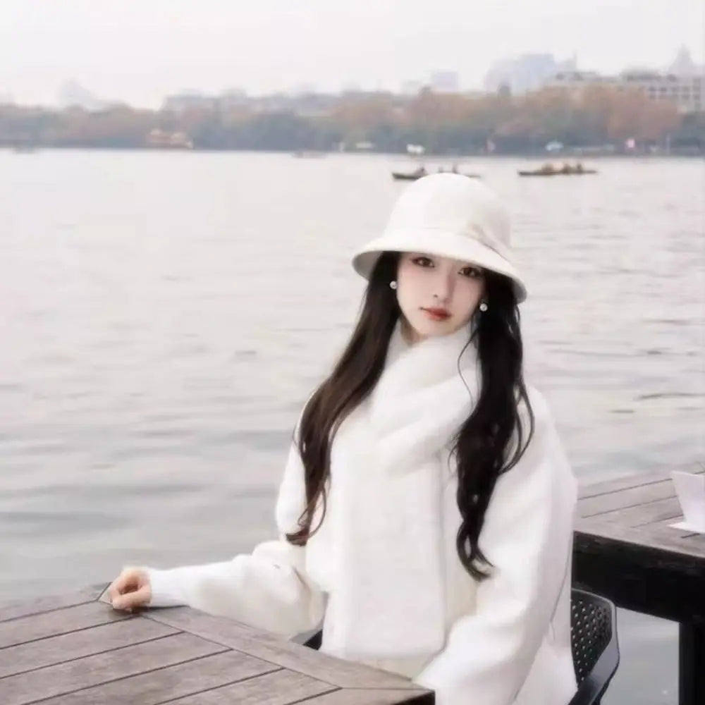 Casual Hepburnesque Felt Formal Hat Panama Cap British Style Bowknot Bucket Hat Wealthy Heiress Style Outdoor