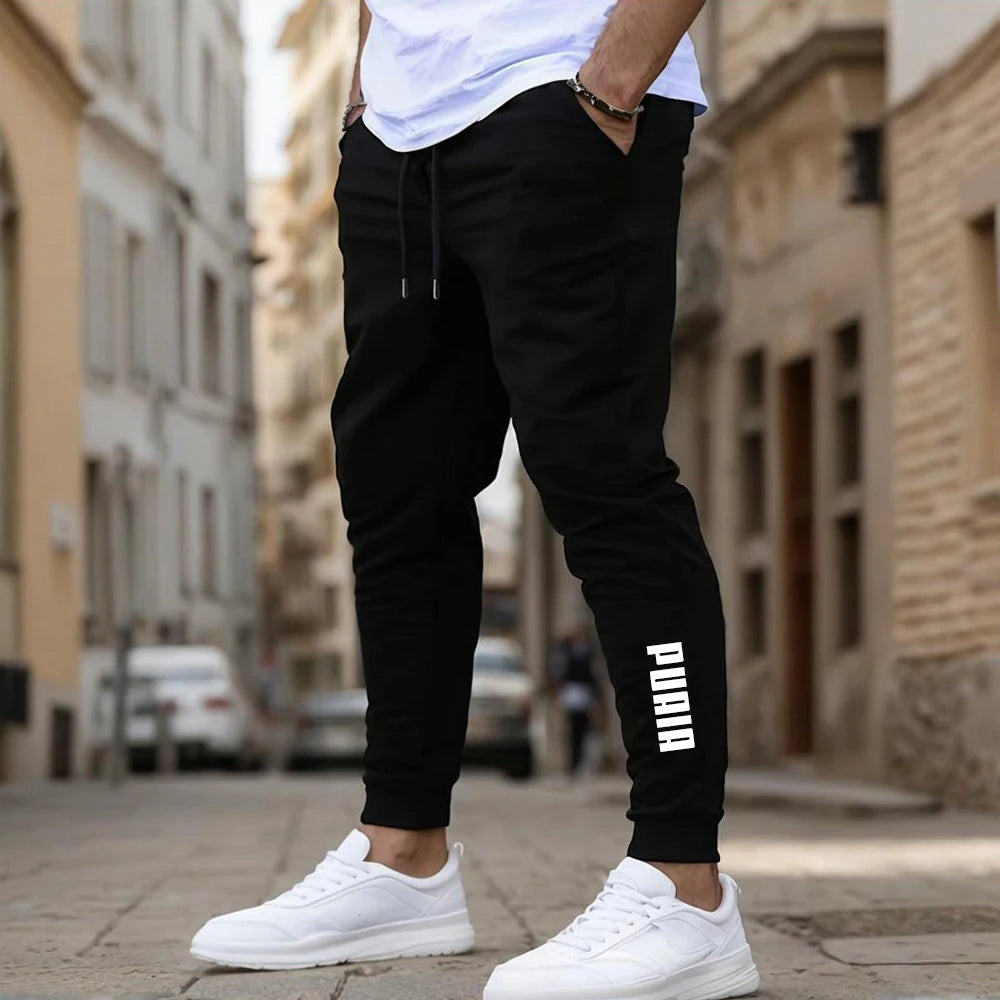New men's printed fashionable sports pants - fitness sports pants - comfortable sports trousers - running sports pants - fitness