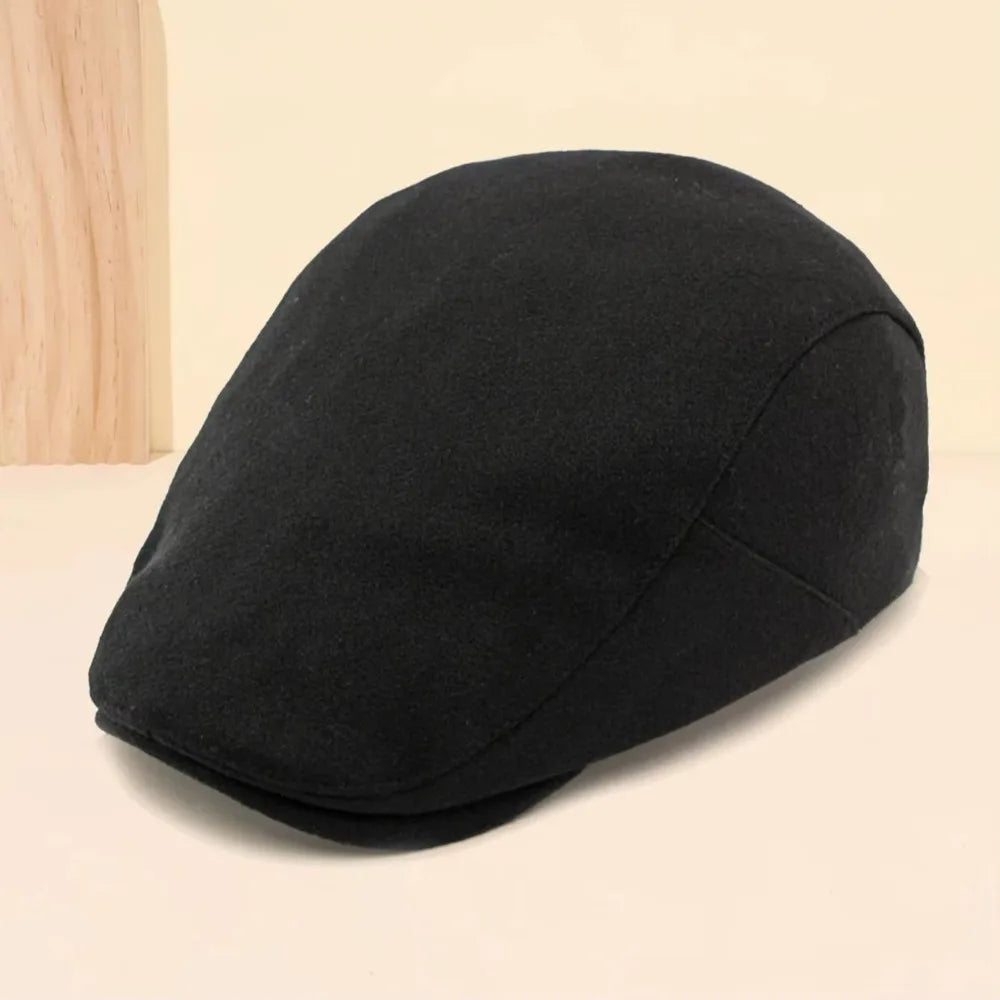 Curved Brimmed Hat Breathable Peaked Cap Plain Design Casual Duckbill Hats Short Brim Comfortable Flat Hats Daily Use