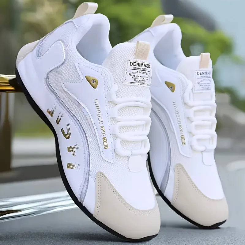 1 Pair Men's New Mesh Casual Fashionable Lightweight Comfortable Breathable Sports Shoes Multifunctional Casual Shoes