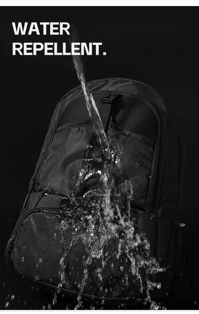 Sports Gym Fitness Yoga Backpack with Shoes Pocket Outdoor Large Camping Hiking Basketball Bag Capacity Soccer Equipment Pack