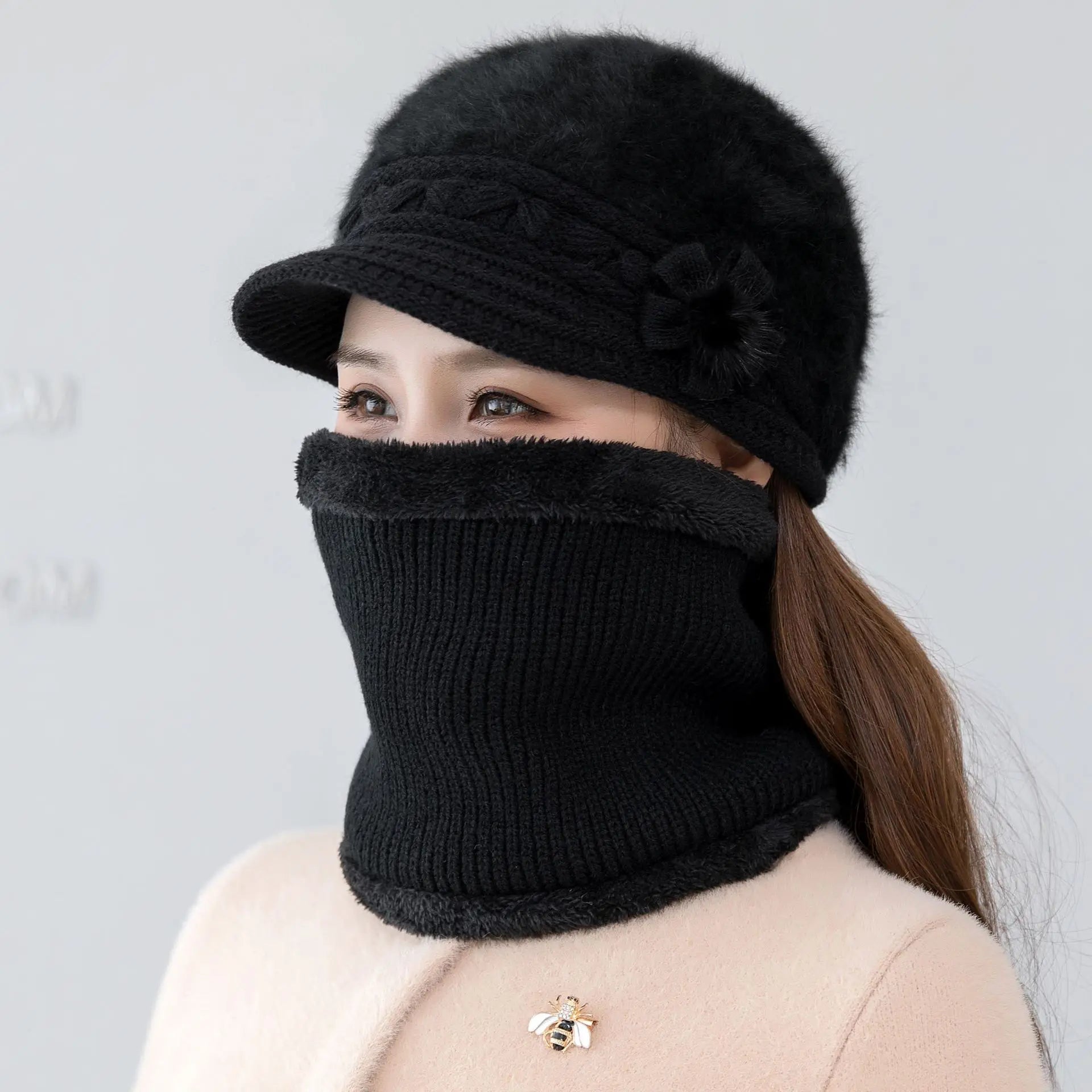 All-match Hats  Popular Solid Colors  Warm Colors   Hot-selling Popular Hats  Travel Warm and Cold-proof Hats