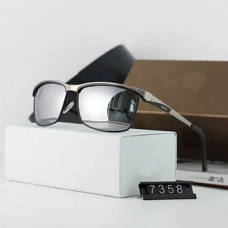 2025 Outdoor Driving Sunglasses Popular Square Large Frame Sun Glasses Classic Polarized Glasses Men Women Fishing Glasses