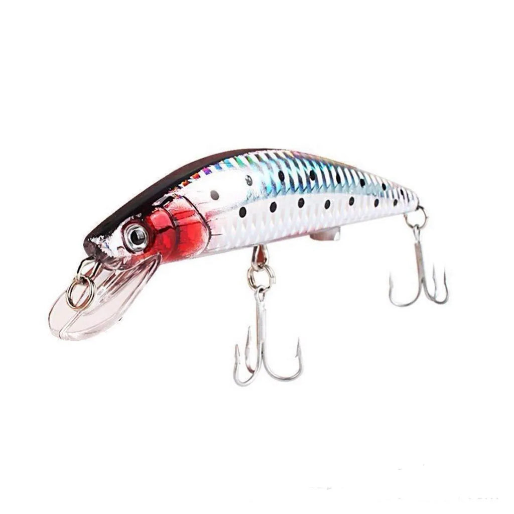 Simulated Fishing Lures Bait Electric Life-like Vibrate Fishing Lures USB Rechargeable Flashing LED Light Throw Luminous Bait