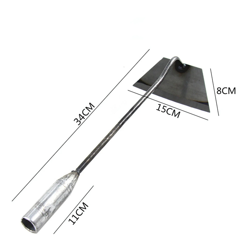 Garden Hoe Weeders Carbon Steel Gardening Hook and Weeding Tool Dual-Purpose Hardened Weeding Hoe for Easily Removing Weeds