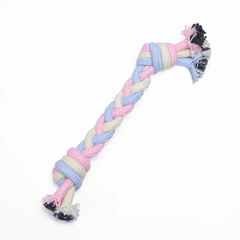 Newest Cotton Pet Toy Interactive Chew Dog Toy Dog Training Molar Toy Cat Bite Resistant Cotton Ball Washable Pet Toys For Dogs