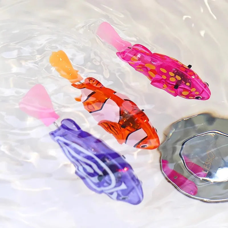 Pet Toys Teasing Cat Electronic Swimming Fish Cat Fun Pet Toys Lighting Simulation Electronic Sensing Fish