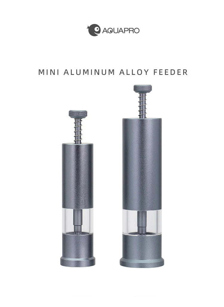 AQUAPRO MINI Fish Feeder Aquarium Accessories Method Fishbowl Feeding Water Supplies Akvarium Food Shrimp Terrarium Tropical