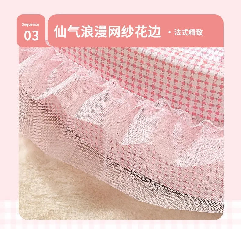 Macaron dog bed pet kennel kennel four seasons universal winter dopamine cat nest deep sleeping nest pet supplies spot