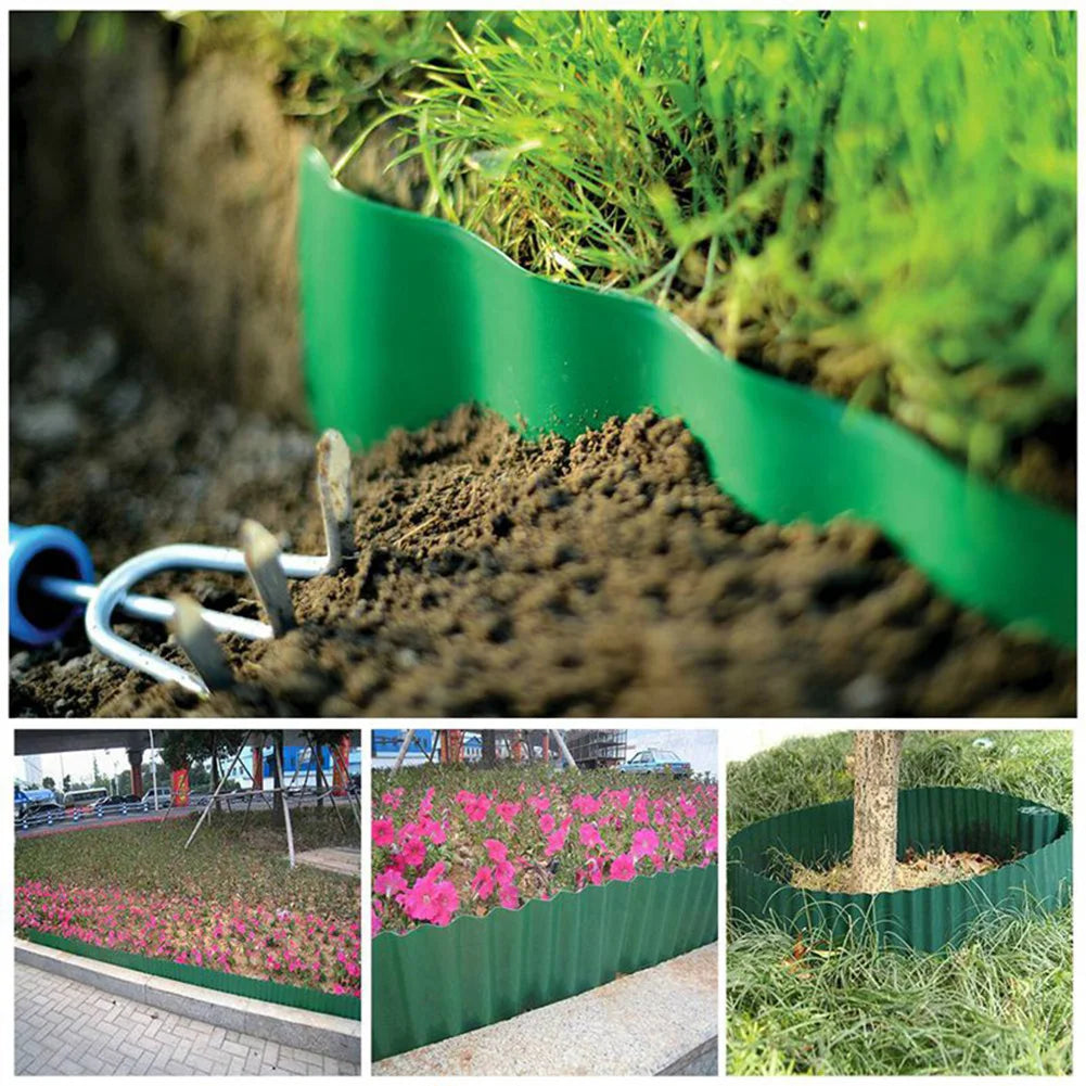 Garden Grass Lawn Edge Border Fence Path Flexible Lawn Edging Border Fence Border For Yard Lawn Garden Flower Bed High Quality
