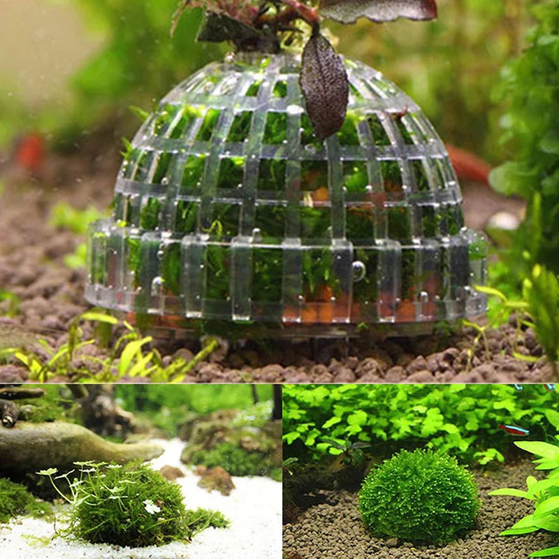 1pcs Aquatic Pet Supplies Decorations Aquarium Moss Ball Live Plants Filter Pet Decor