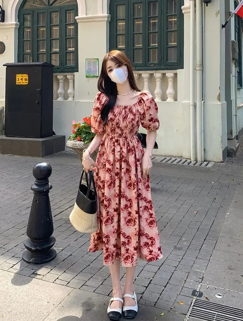 Dresses for Women Holiday Long Loose Woman Dress Birthday Maxi Soft Black Trendy One Pieces Harajuku Xxl Elegant Luxury Hot Chic