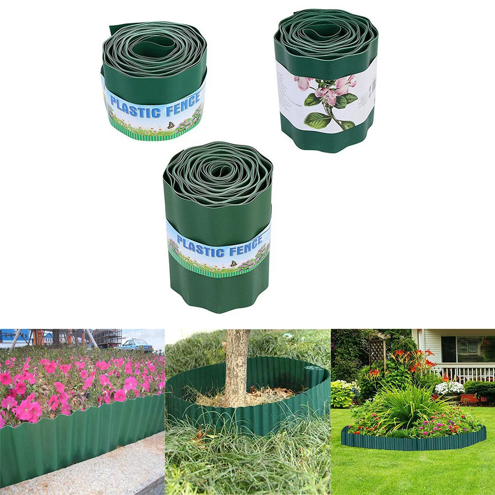 Garden Grass Lawn Edge Border Fence Path Flexible Lawn Edging Border Fence Border For Yard Lawn Garden Flower Bed High Quality