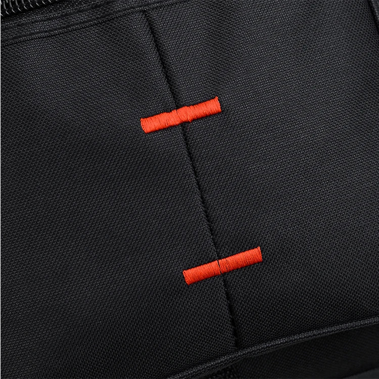 Large capacity luggage bag - multi pocket travel handbag, sports equipment bag, zipper closure