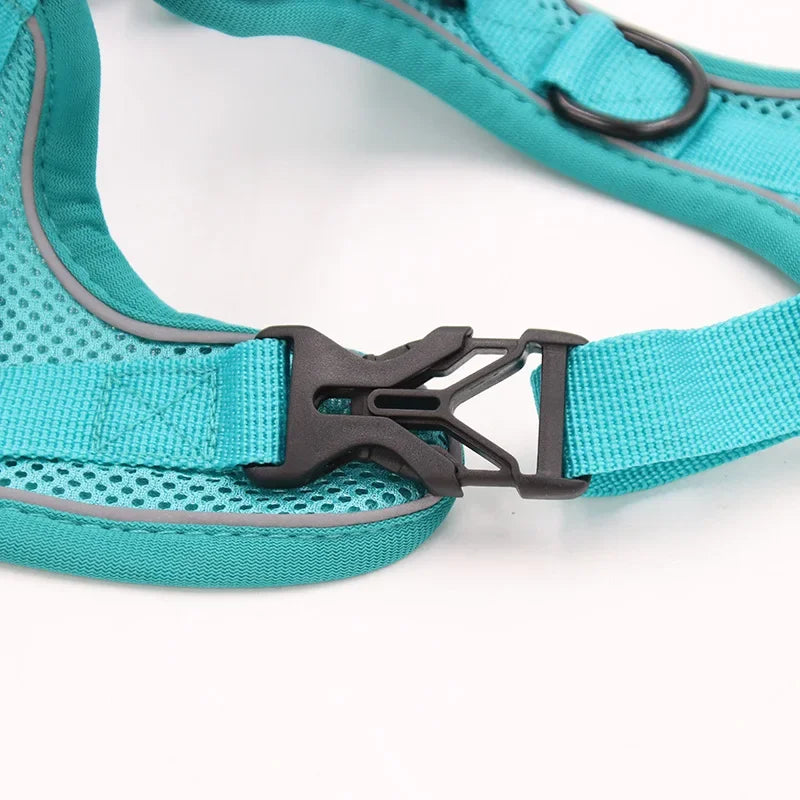 High Quality Fashion Cat Dog Harness and Leash Set Reflective Pet Harnesses Vest for Cats Small Dogs Pets Out Door Walk Supplies