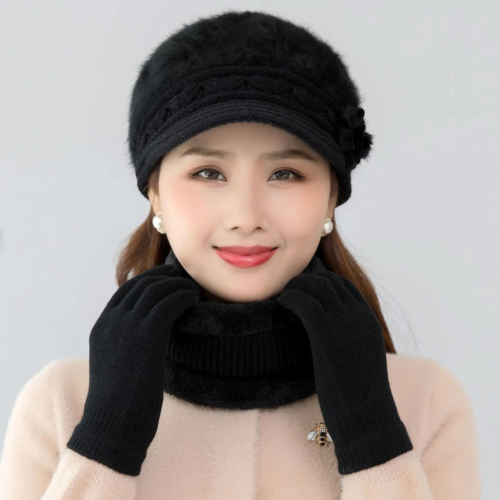 All-match Hats  Popular Solid Colors  Warm Colors   Hot-selling Popular Hats  Travel Warm and Cold-proof Hats