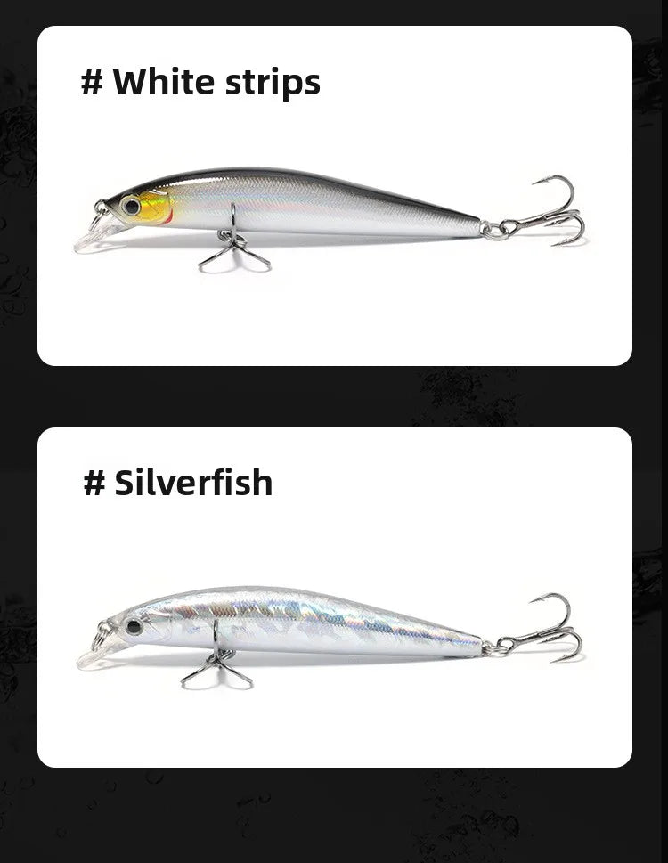Fly, hover, Mino, long throw, road, fake bait, fresh water, whole fish, loud pearl, night fishing