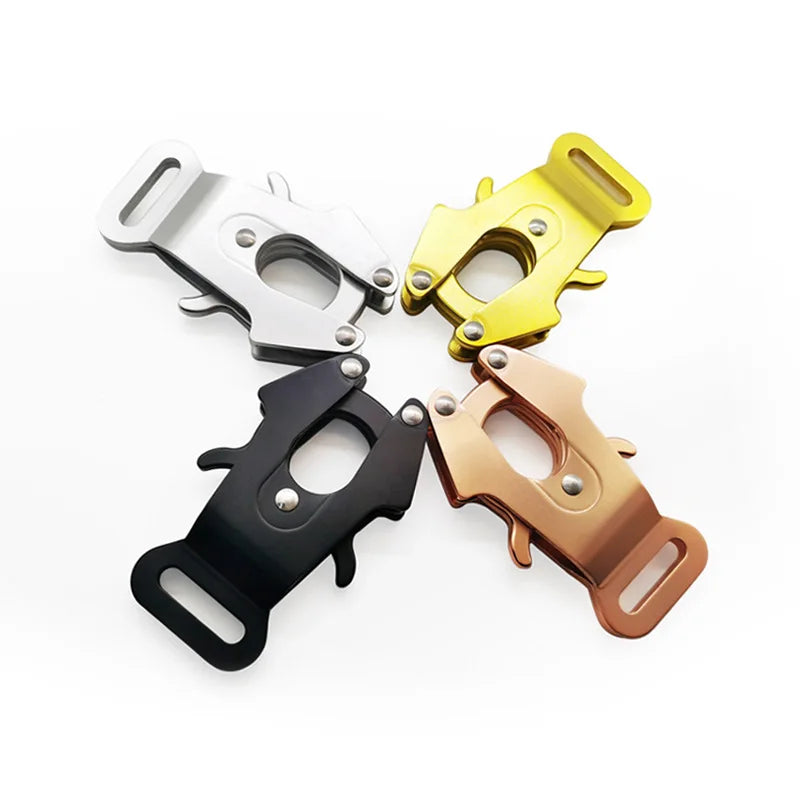 Frog clip, heavy duty quick release and locking dog leash buckle for attaching pet collars outdoor cable Accessories