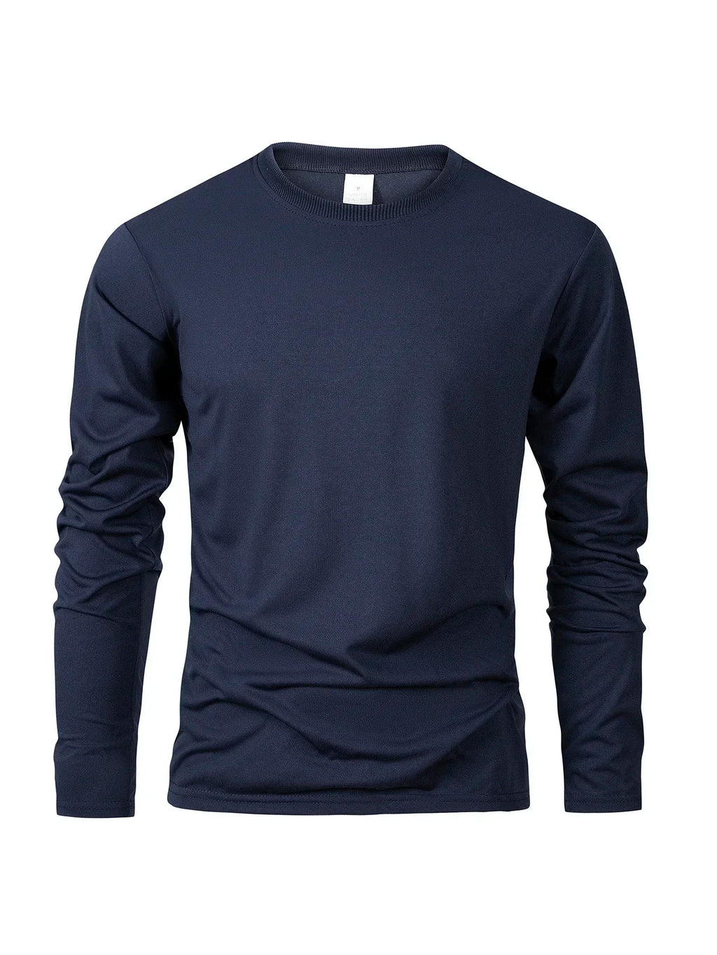 Men's Long Sleeve T Shirts Casual Round Neck Moisture Wicking Tees Male Tops Sports Men's T-shirts comfortable versatile