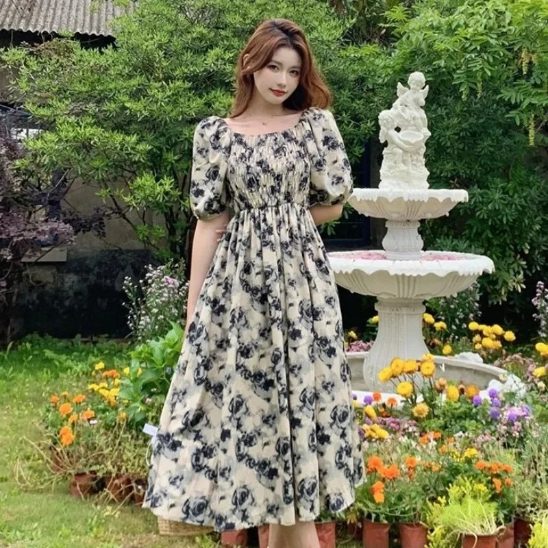 Dresses for Women Holiday Long Loose Woman Dress Birthday Maxi Soft Black Trendy One Pieces Harajuku Xxl Elegant Luxury Hot Chic