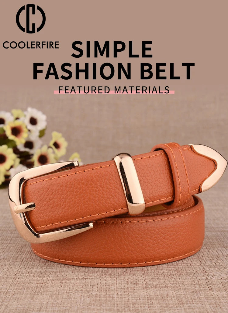Stylish Women's Belts High Quality WaistBest Matching Dress Jeans Waistband for Lady straps for women LB2146