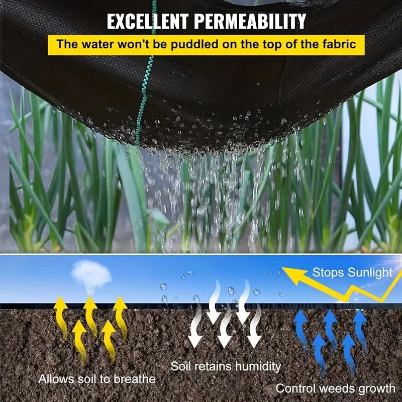 Grass proof scenery cloth, gardening grass proof mats, flower beds, and garden grass proof coverings, gardening supplies