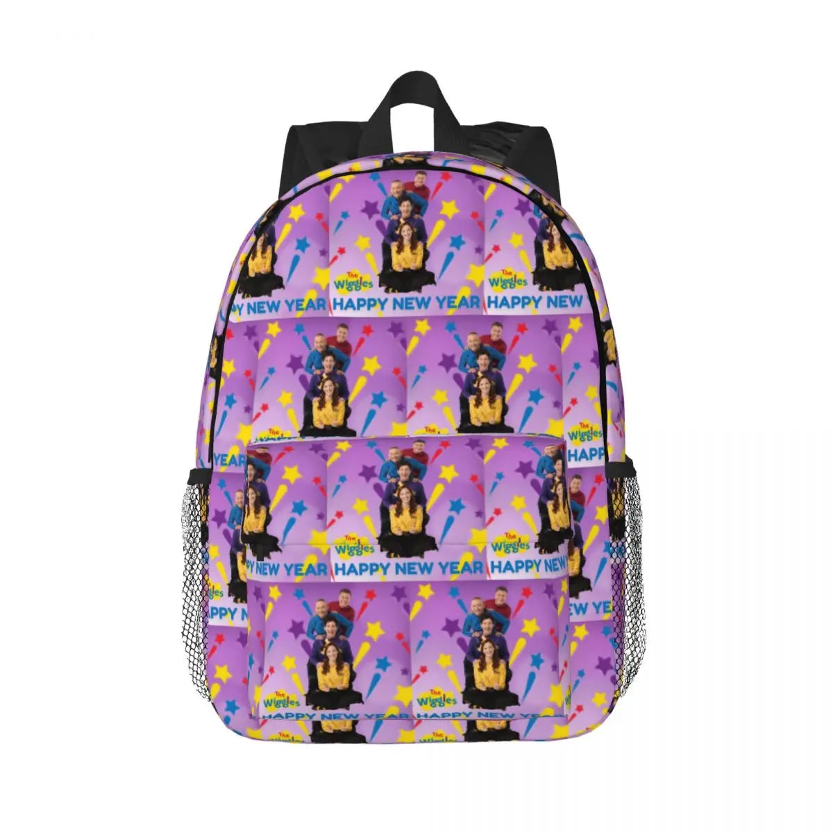 The Wiggles Tv Show Music Band Backpack Student Boys Girls BookBag Children School Bag Computer Shoulder Bags for Men Women