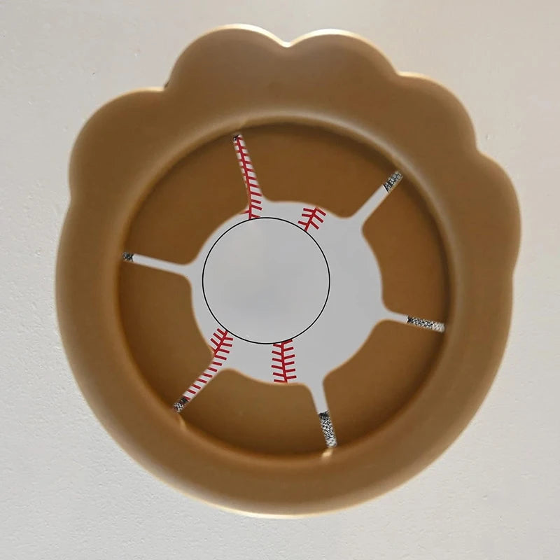 Ceiling Baseball Toy Training Equipment Mini Overhead Sports Goal Portable Indoor Mini Baseball Hoops Game Toys For Kids Adults