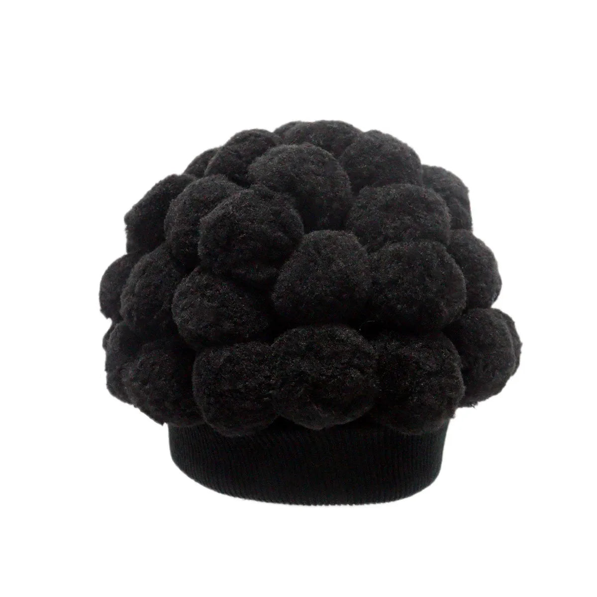 Hat, Knitted Yarn Hat for Spring and Autumn, Joke Hat, Flower Vegetable Brain, Funny Broccoli Pom-Pom Versatile Warm Hat