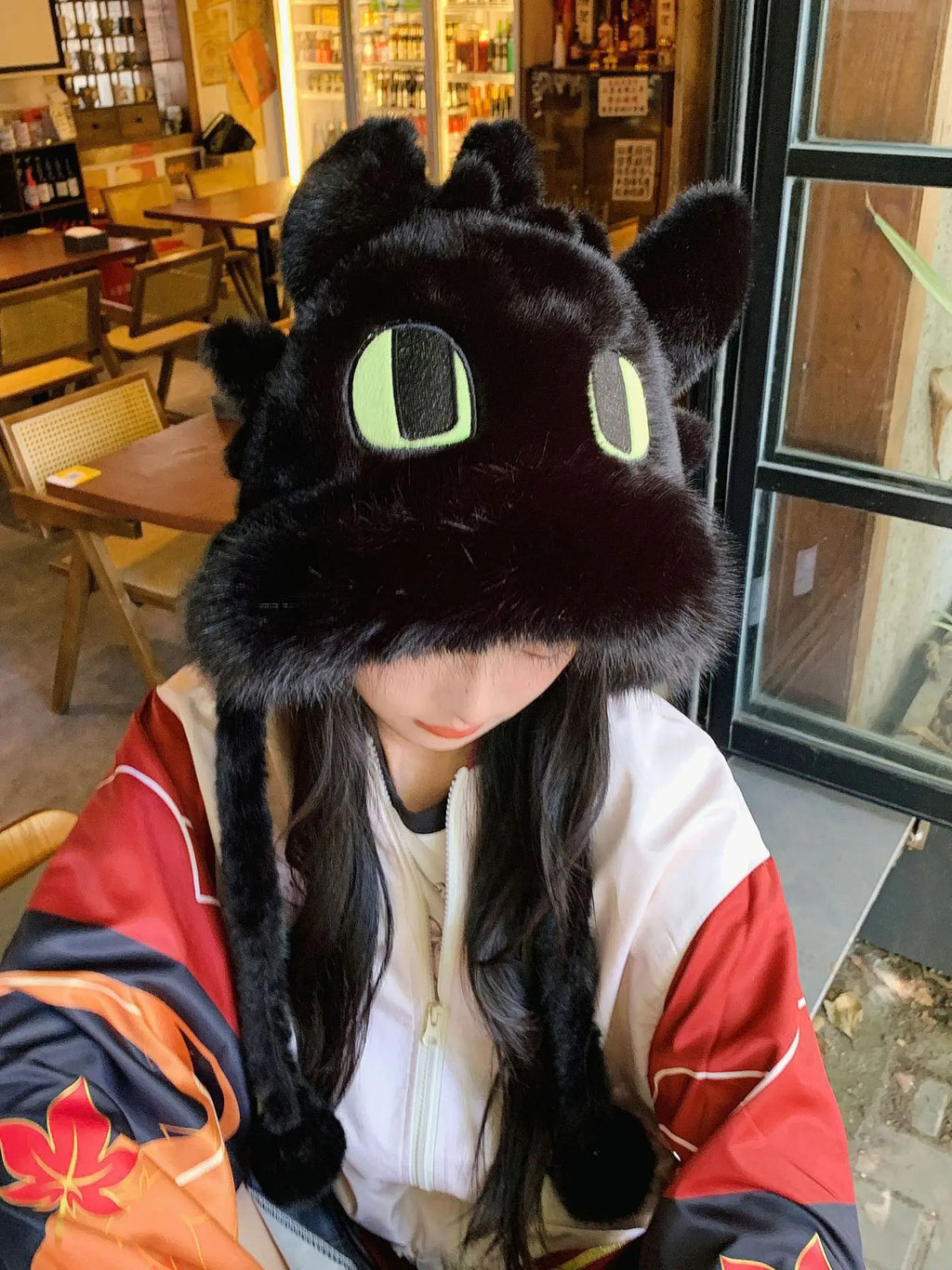 Toothless Creative Hats Cosplay Supplies Cartoon Derivative Peripheral Caps Warm Hat Cute Accessories Children Birthday Gift