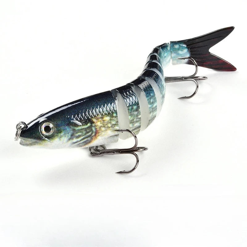 Fishing Lures Multi Jointed Swimbait Crank Bait Slow Sinking Bionic Artificial Bait Freshwater Saltwater Trout Bass Fishing Acce