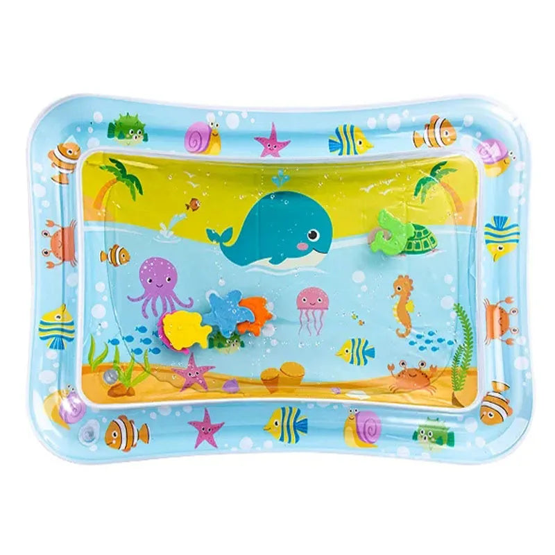 Baby Water Play Mat Inflatable Cushion PVC Infant Tummy Time Toddler Water Pad For Kids Early Education Developing Activity Toys