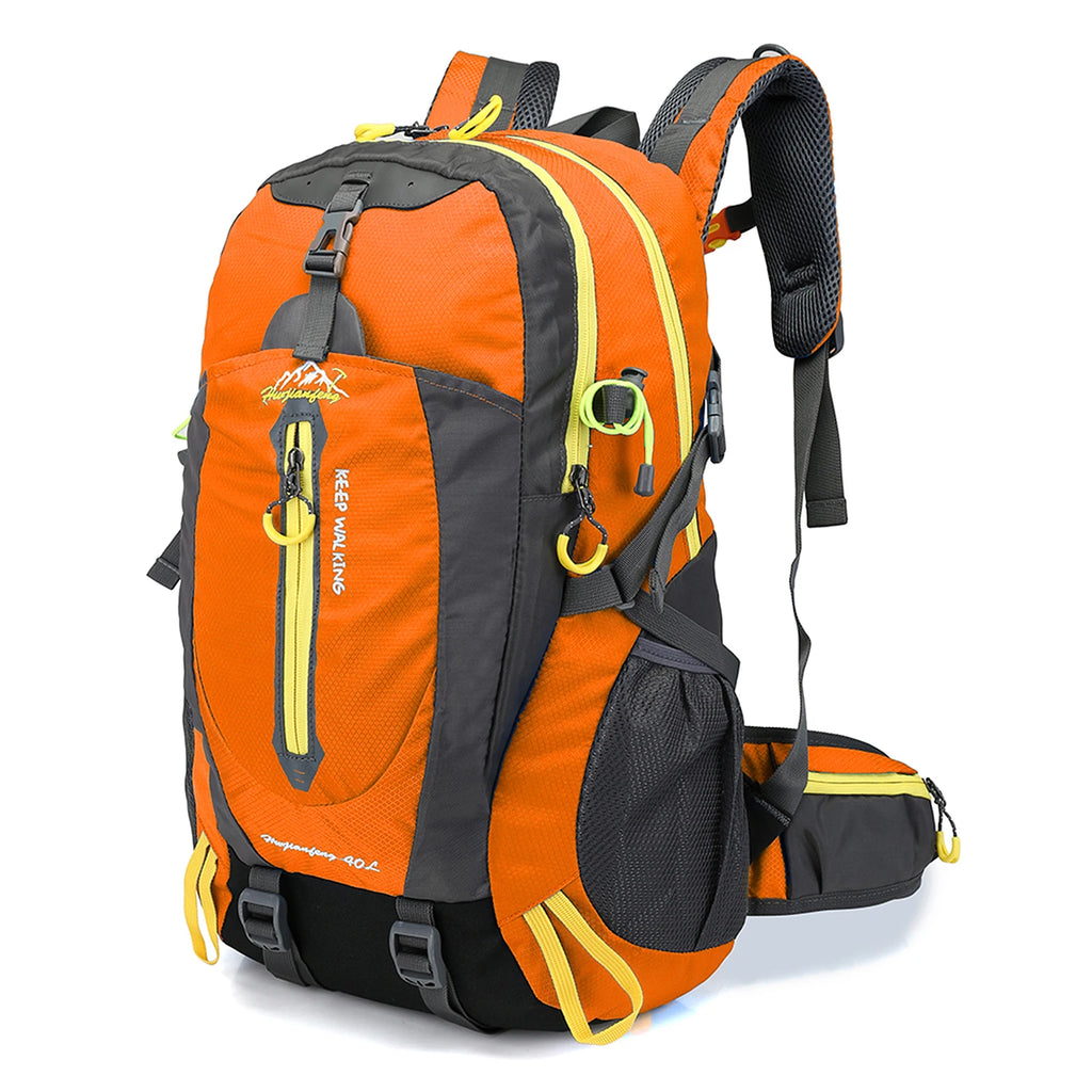 40L Water Resistant Travel Backpack Camp Hike Laptop Daypack Trekking Climb Back Bags For Men Women