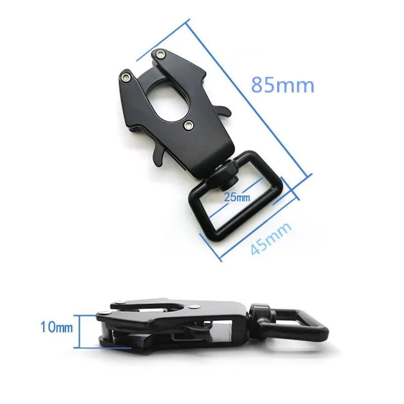 Frog clip, heavy duty quick release and locking dog leash buckle for attaching pet collars outdoor cable Accessories