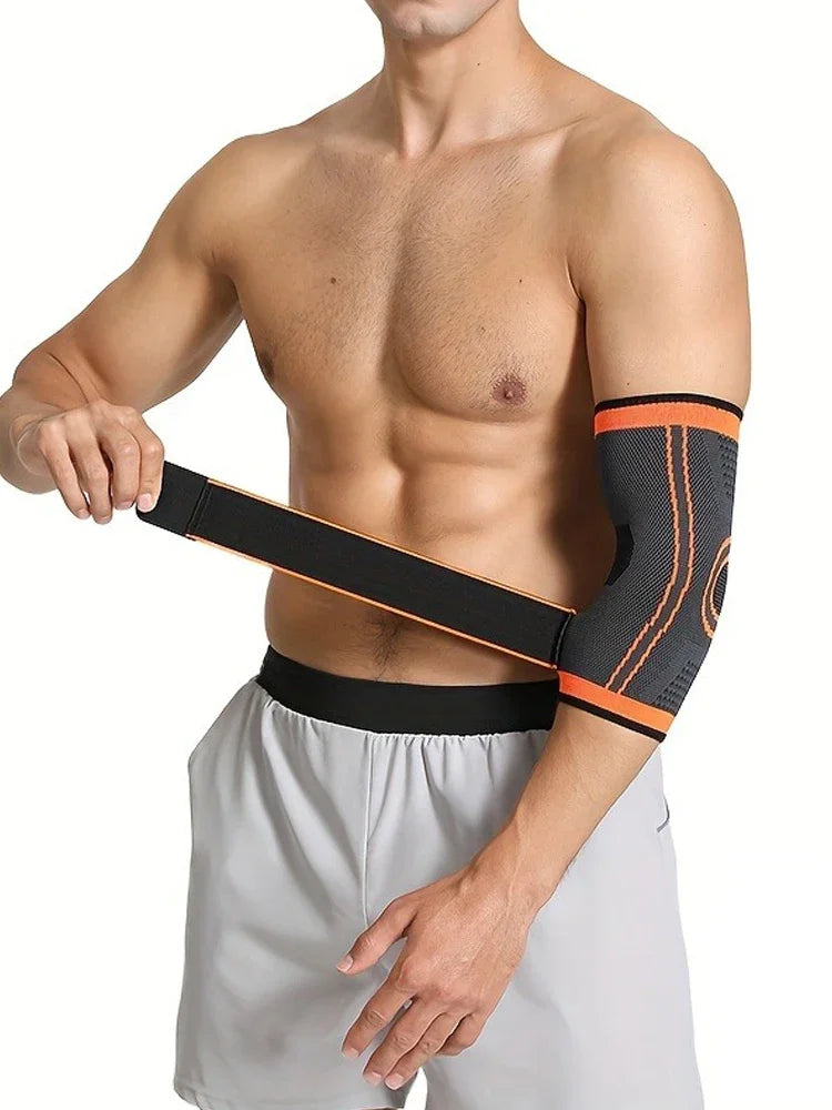 Sports Elbow Protector For Men And Women, Joint Sleeve Protector Arm Sheath, Tennis Elbow Belt Strap Pressurized Winding