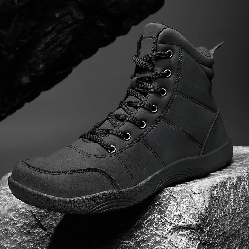 boots men outdoor walking shoes Wide-Toe-Box Barefoot Shoes for Men boots men flats Comfortable casual shoes men mocassin