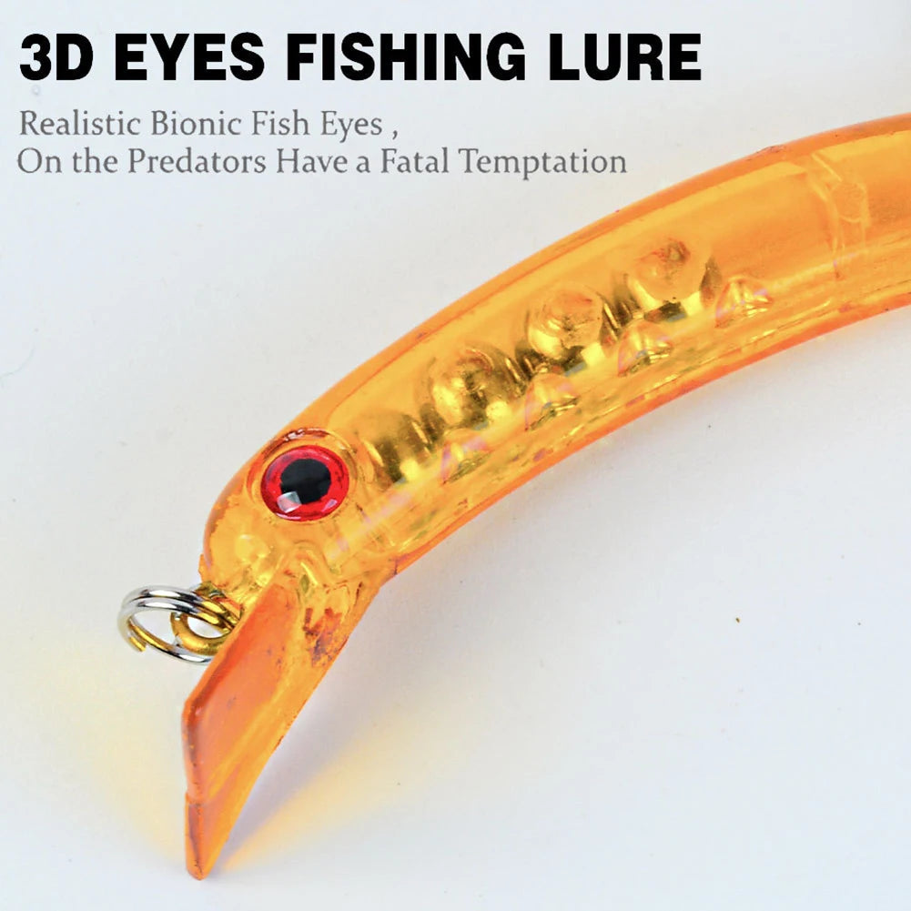 Fishing Lure Hard Lures For Trout Bass Fishing Realistics Looking Bright Color Fake Lure For Fishing Lovers