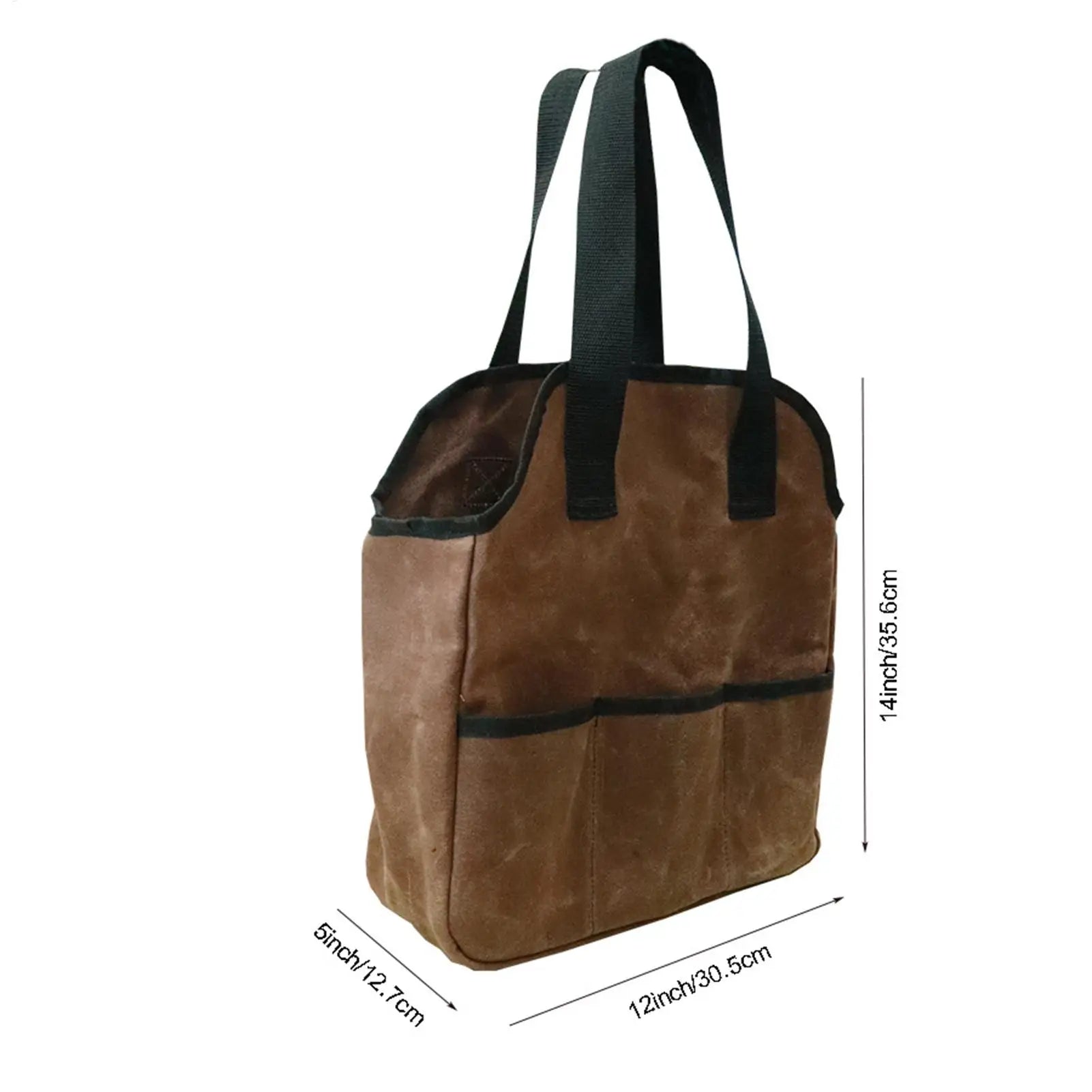 Gardening Canvas Tool Bag Heavy-Duty Reinforced Handle Tote Garden Tool Bag Organizer with Multiple Pocket Storage Gardeners bag