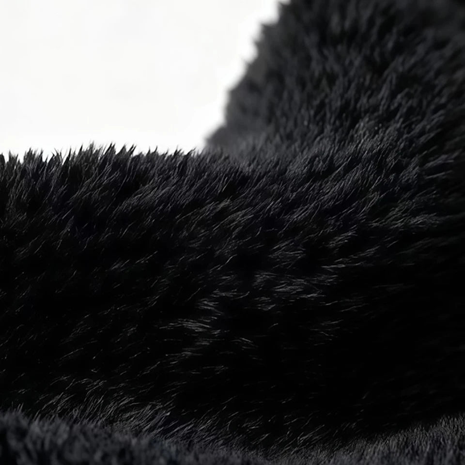 WALK FISH Fishing Gloves Keep Warm Winter Fleece-lined Thickened Windproof Waterproof Touch Screen Sports Running Drive Outdoor