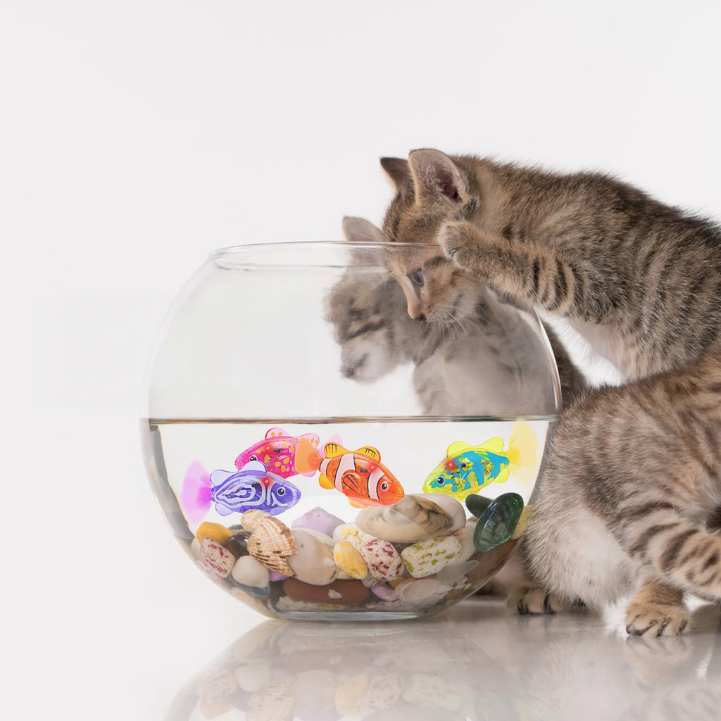 Pet Toys Teasing Cat Electronic Swimming Fish Cat Fun Pet Toys Lighting Simulation Electronic Sensing Fish